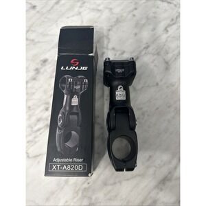 LUNJE Adjustable MTB Bike Stem, Aluminum Alloy, Road Bicycle Stem, XT-A820D